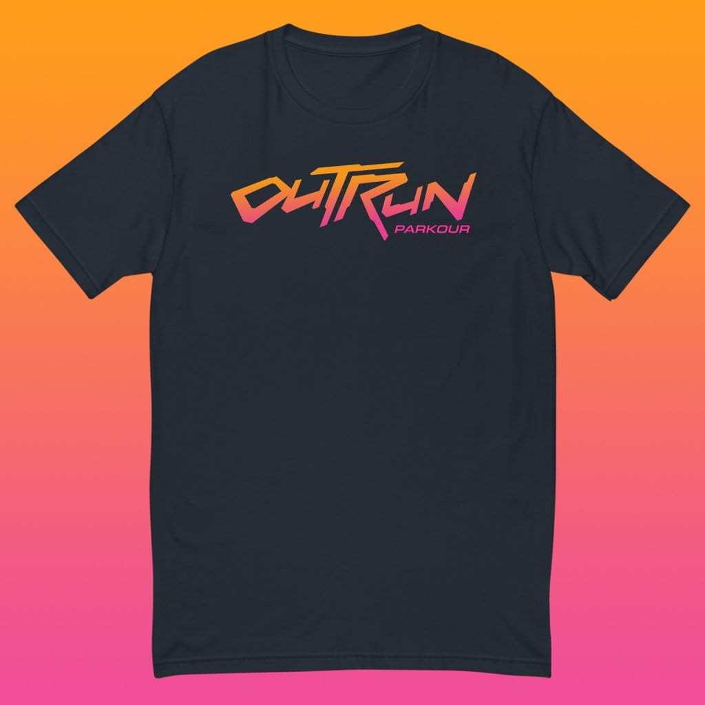 Outrun Parkour Sunset Tee
